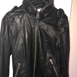 Mackage leather jacket